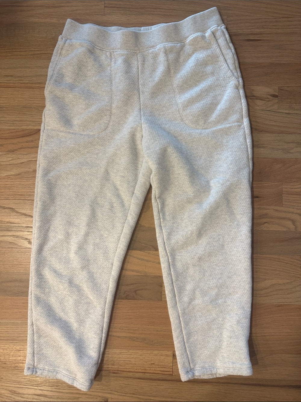 Madewell Light Gray Cozy Jogger Pants Medium